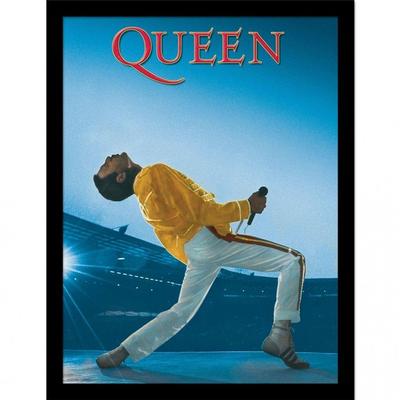 Live At Wembley Framed Poster