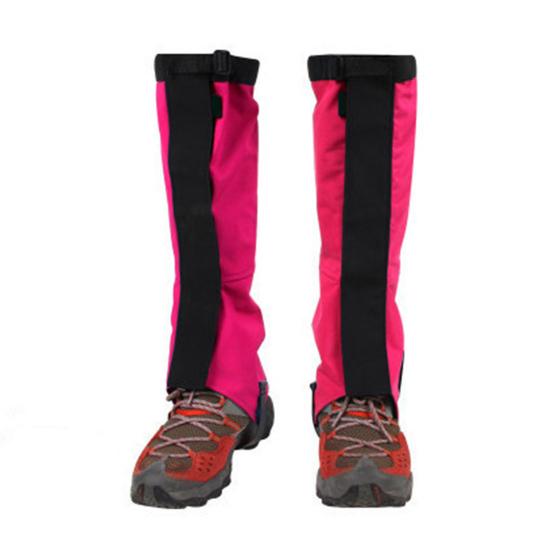 1 Pair Outdoor Leg Gaiter Adjustable Waterproof Men Women Hiking Climbing Snow