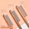 Dog Comb Pet Stainless Steel Pet Hair Remover Wooden Handle Pets Dogs Accessories Solid Puppy Cleaning Tools Grooming Brush Home
