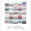 Colorful Polka Dot Hand Account Stickers - Small Round Labels for Sealing and Decoration