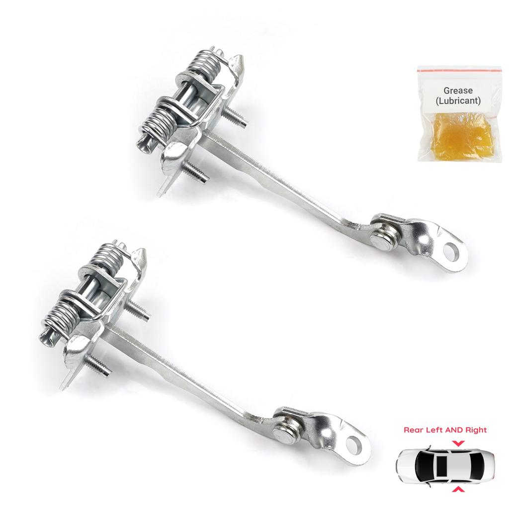 EDP1264-1 2 Pieces Rear Door Hinge Stop Check Strap Limiter 7700828428 for Renault Megane MK1 1996-2003