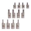 Brass Amp Input Reducer High Strength Excellent Conductivity Car Stereo Wire Reducer Stable Output for Vehicle Stereo System