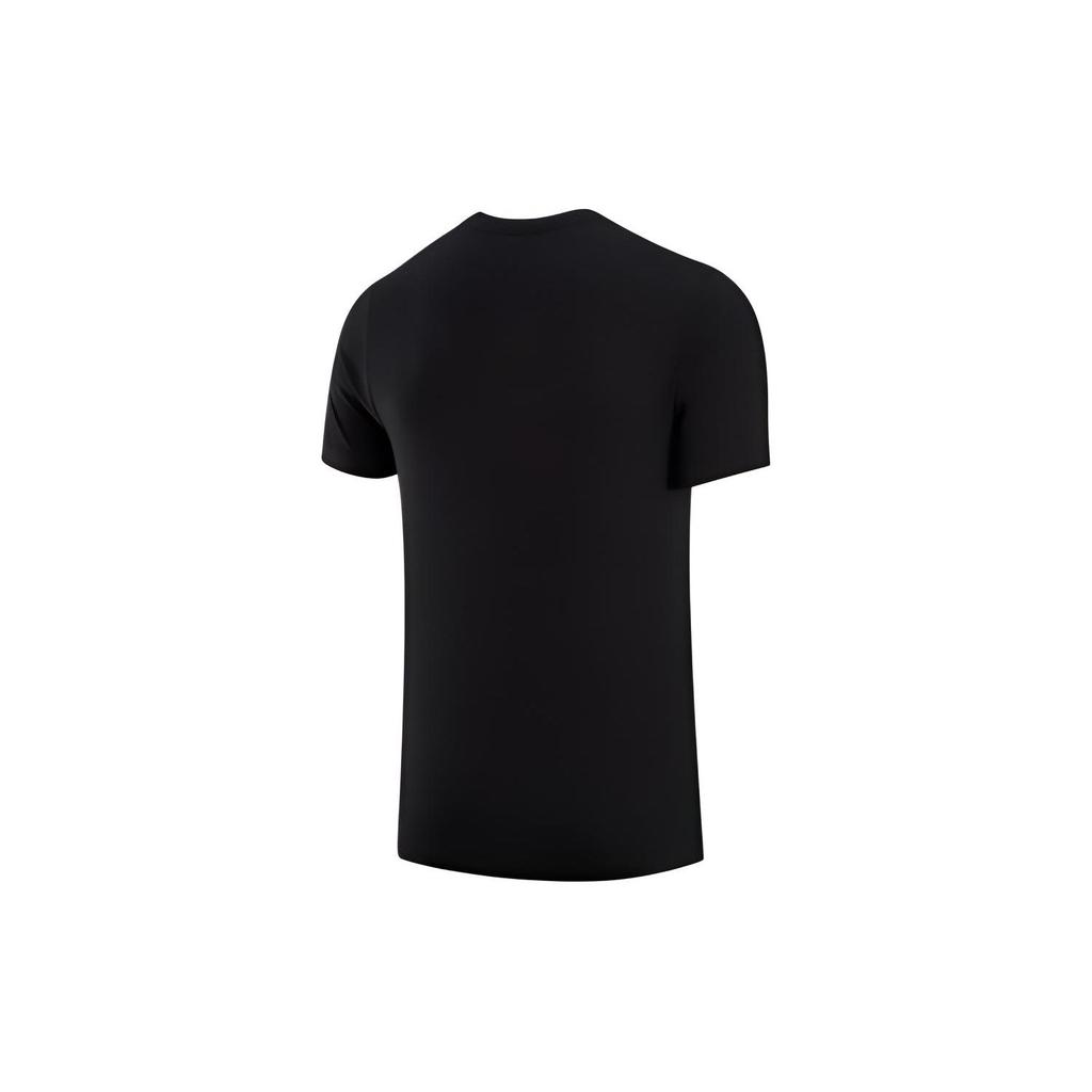 Nike X NBA Denver Nuggets Badge Letter Print Basketball Crew Neck Short Sleeve T-Shirt Men Tops Black HF1913-010