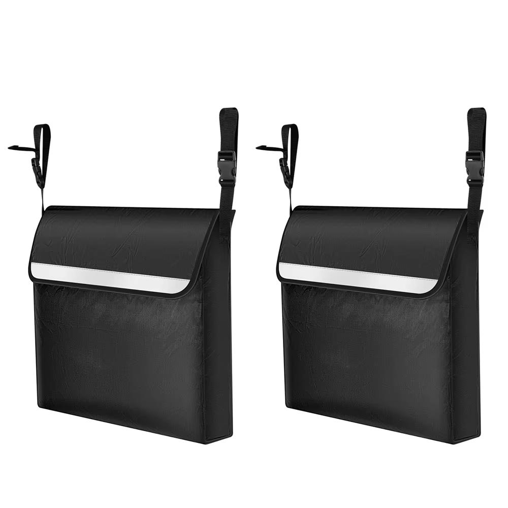 1/2Pcs Wheelchair Bag Waterproof Walker Storage Pouch Multifunctional Electric Wheel Chair Backpack Bag for Wheelchairs Walkers