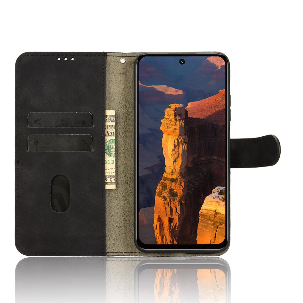 

For itel A95 5G Leather Case Skin Feel Anti Drop Wallet Flip Phone Cover Green