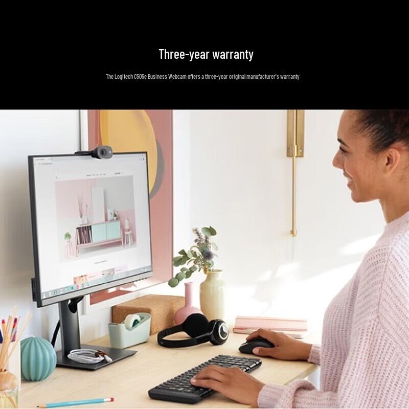 Logitech C505e 720p HD Webcam