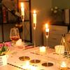 3Pcs/set Candle Holder Taper Candle Holders LED Tea Light Candlestick for Home Decor Christmas Wedding Dinning  Anniversary