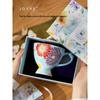 JOYYE Hand-Painted Camellia Ceramic Mug