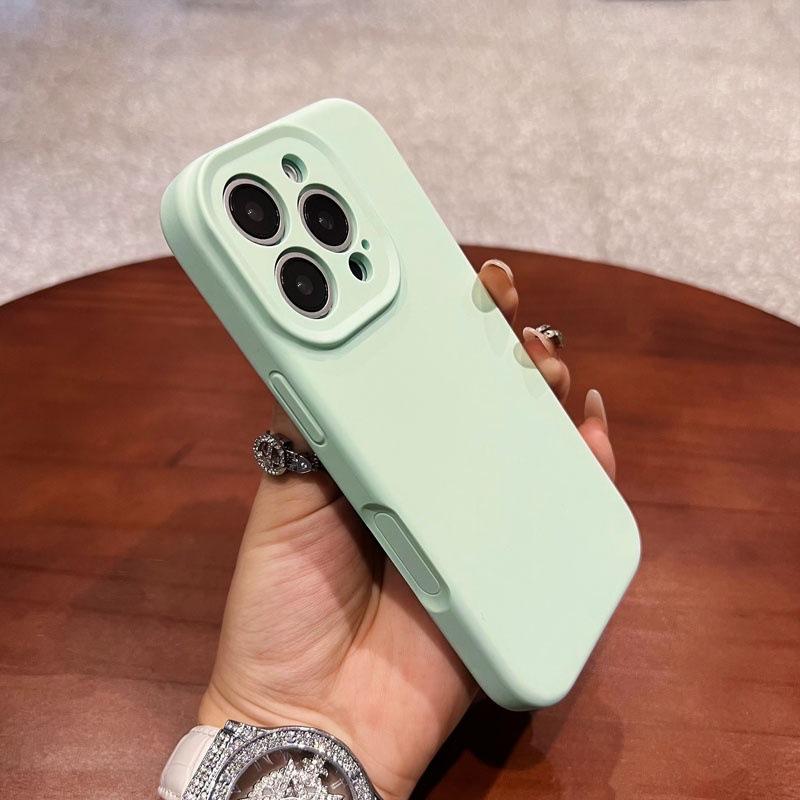 Liquid Silicone Suitable for Apple IPhone 16 Promax Phone Case Soft and Glutinous Anti Fall