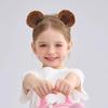 Stretchy Fabric Bear Ears Headwear Skin Friendly Hairband Decorative Hair Hoop Headdress For School Home Parties