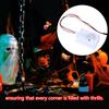 Halloween Sound Sensor Scream Speaker Horror Screaming Tricky Voice-activated Props Scary Sound Sensor Tools With Led Light