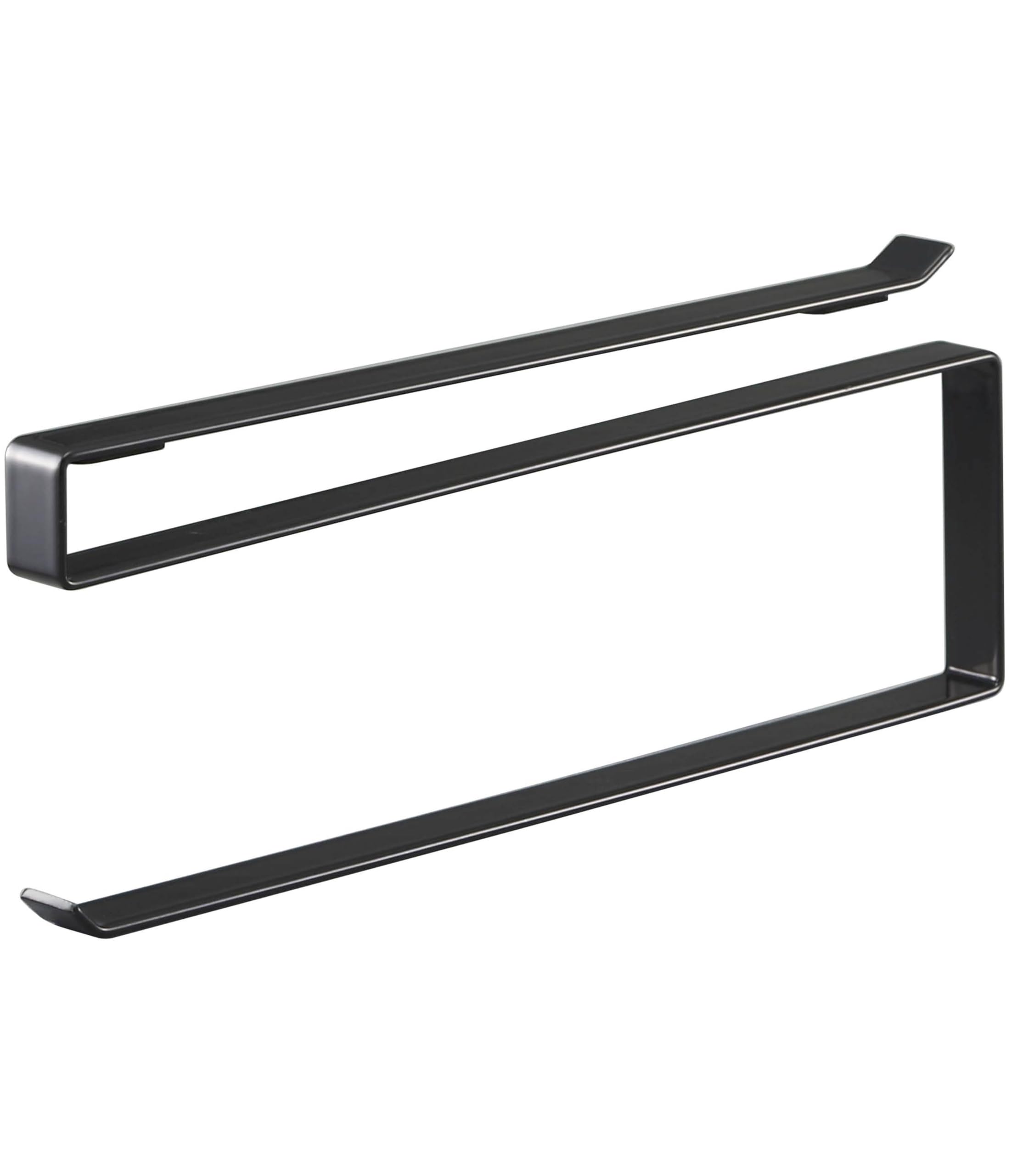

Yamazaki Tower 7116 Under-Cabinet Kitchen Paper Holder, Black, Approx. W1.5 x D26 x H9.5cm