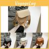 Stylish Soft Pu Leather Shoulder Bag With Mobile Pocket Classic Street Style Bag