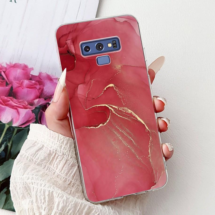 6.4  Case For Samsung Galaxy Note 9 Cover New Fashion Flower Butterfly Soft Slim Silicone TPU Phone Cover For Samsung Note9 Capa Samsung Note 9