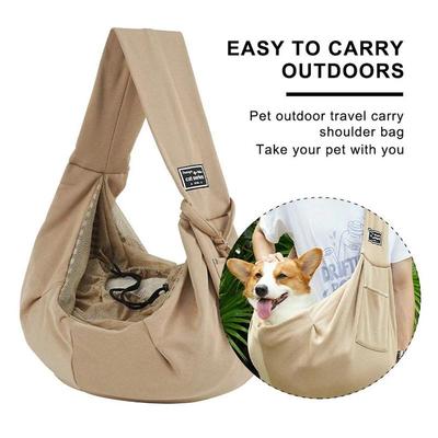Taška na kočky a psy Outdoor Crossbody Taška Venkovní cestování Přenosná taška na kočky a štěňata Batoh Batoh Hnízdo pro kočky a psy