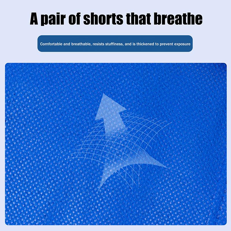 10Pcs Travel Mens Disposable Underwear,Disposable Underwear, Massage Shorts, Men'S Plus Size Pants, Beauty Salon Sauna Pants
