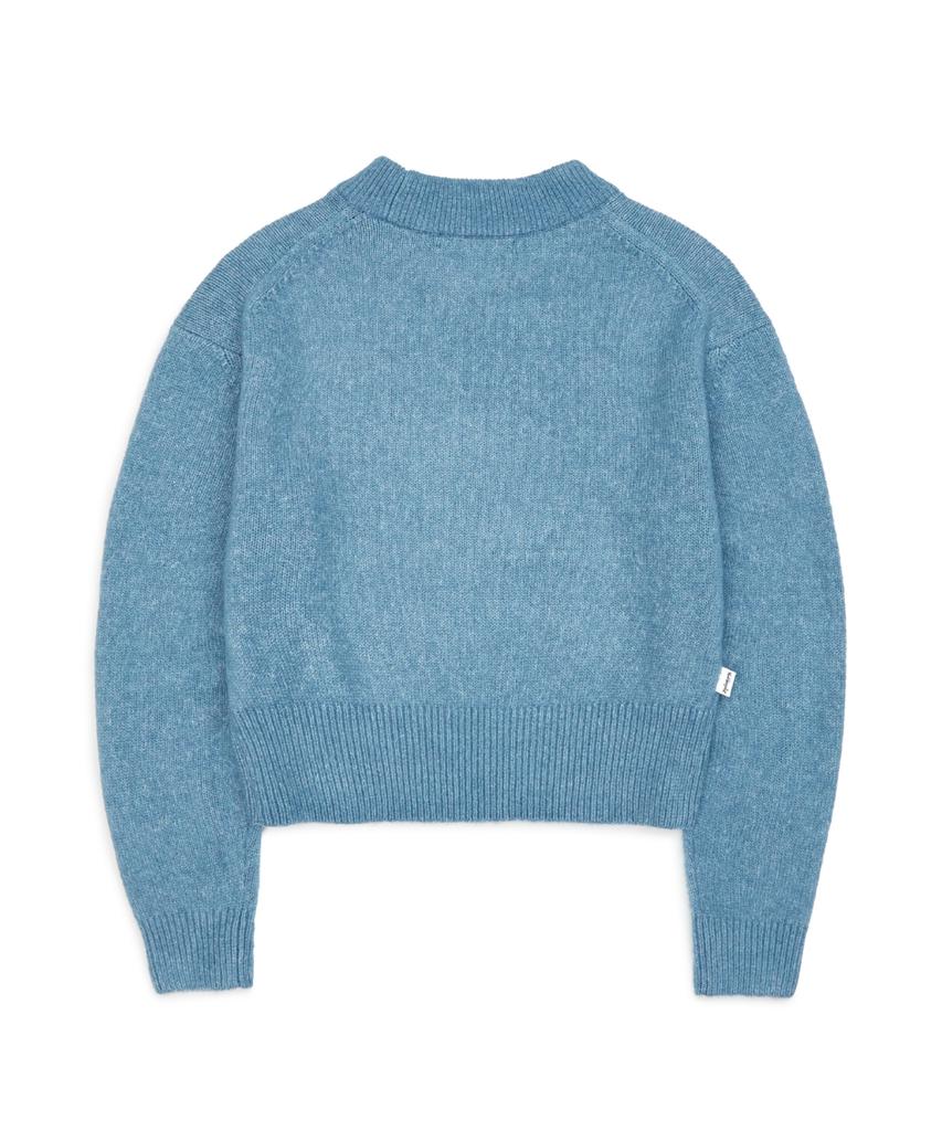 MARK GONZALES Women'S Neko Graphic Knit - Blue