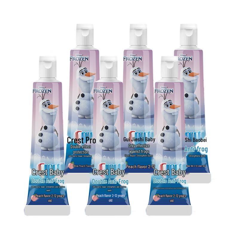 

Crest Kids Dual-Effect Anti-Cavity Toothpaste (6-Pack)