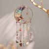 High-End Colorful Crystal Stone Dream Catcher Wind Chime Sun Catcher Decoration for Room Balcony Hanging Ornament Home Decor