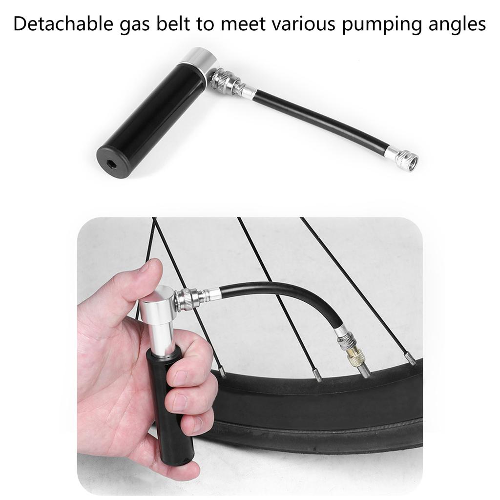 Compacts Bike Air Pumps Light weight Durability Bike Pumps With Ergonomic for Cycling and Outdoor Sport