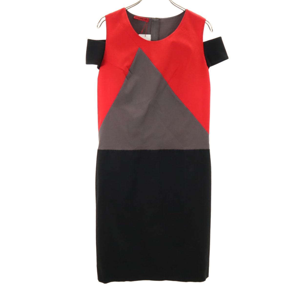 

неиспользованное платье без рукавов VIVIENNE TAM красное женское б/у