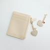 D.LAB Mori Card Wallet + Birthstone Heart Keyring - 3 Colors