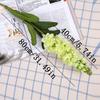 Artificial Hyacinth Green Leaves Violet Fake Silk Artificial Flowers Mariage Birthday Party Bridal Floral Home Decoration
