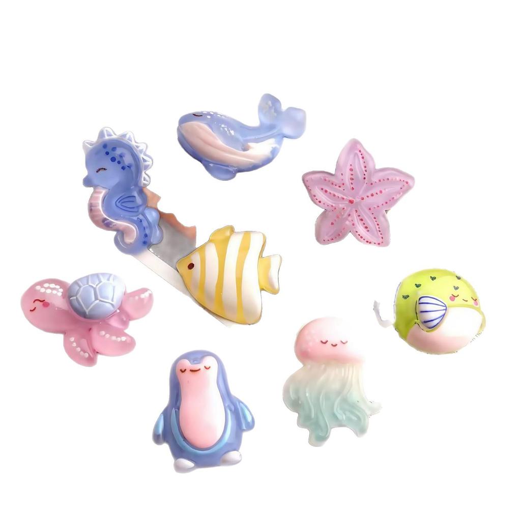 DIY Resin Jewelry Materials: Ocean Series Starfish Accessories for Shoes, Hats, and Headwear