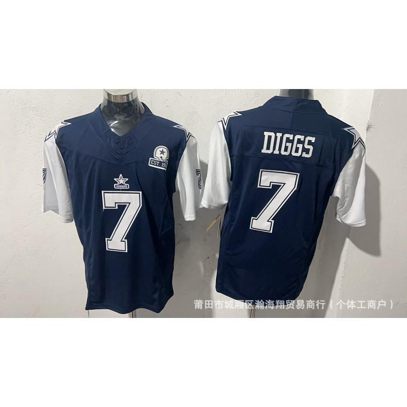 3rd Gen Cowboys Football Jersey Embroidered Rugby Game Shirt Men Women