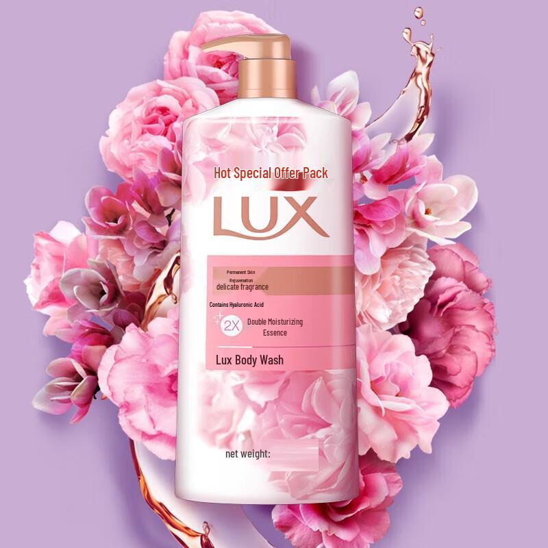 lux Delicate Skin Fragrance Shower Milk