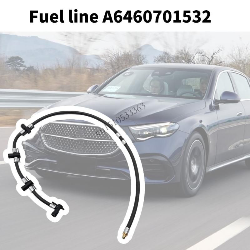 090E Ersatz-Einspritzleitungsrohr A6460701532 6460701532 Motor-Rücklauf-Einspritzleitungsrohr für Viano Vito Autozubehör