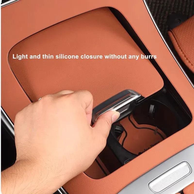 For Mercedes Benz C Class W206 GLC X254 -2025 Car Central Console Silicone Dustproof Protective Pad Cover Trim Accessories