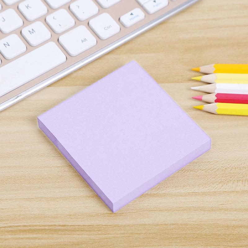 Fluorescent Colour Sticky Note Paper Note Pad Sticky Colourful Convenience Stickers Students Office Supplies Notepads