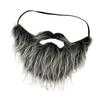 Fake Mustaches Adhesive Novelties Hairy Beard Costume Facials Hair for Halloween Christmas Party Supplies Decorations