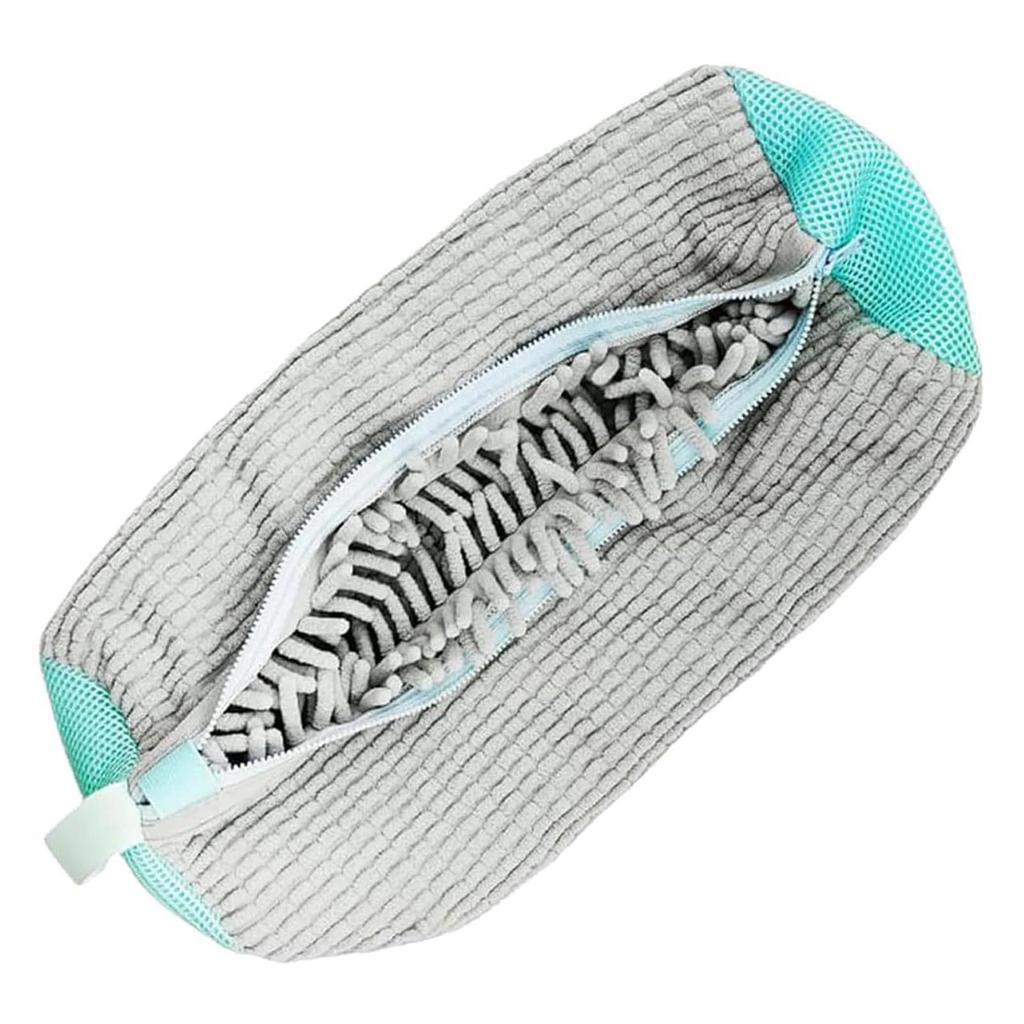 Shoe Washing Bag Washing Machine Laundry Bags Microfiber Closure Shoes Cleaning Bag Shoes Laundry Net Fluffy Fibers Sneaker