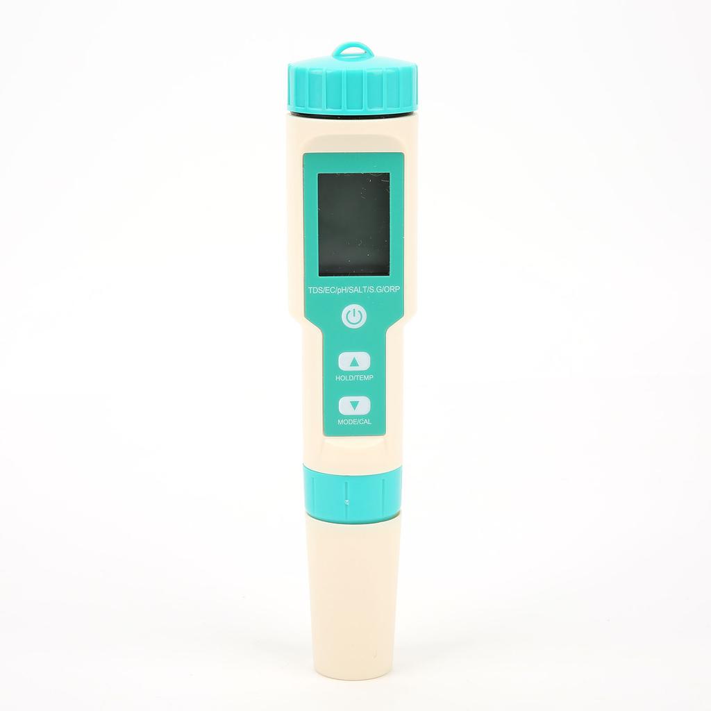 C600 7 In 1 Water Quality Test Pen PH TDS TEMP EC Salinity SG ORP Meter for Aquarium