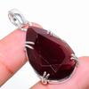 Amethyst Gemstone Handmade 925 Sterling Silver Jewelry Pendant 1.77"