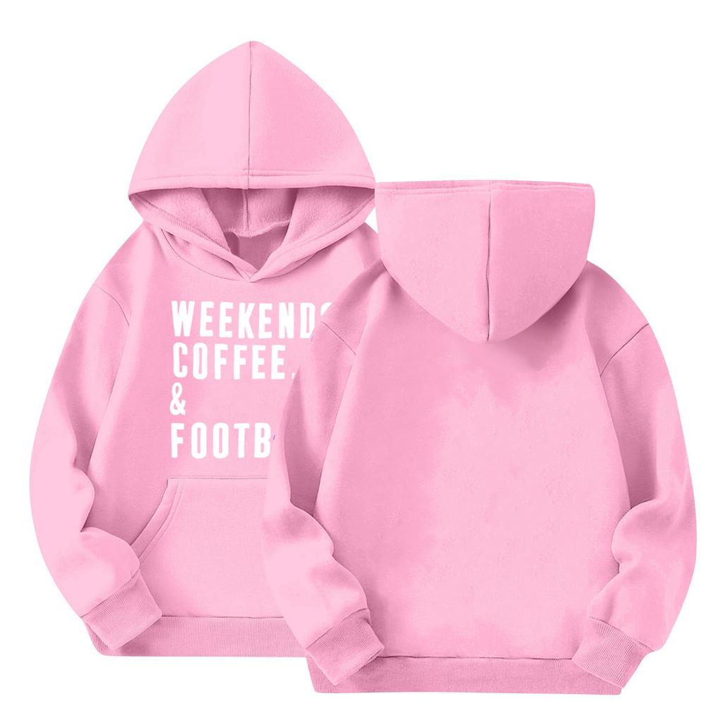 Roztomilé mikiny pro dospívající děti, trendy preppy mikiny s kapucí, nadměrné košile s dlouhým rukávem, oblečení pro děti