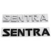 CGANEI1 ABS Car Body Trunk Letter Decal for SENTRA Logo Auto Sticker Styling Exterior Accessories