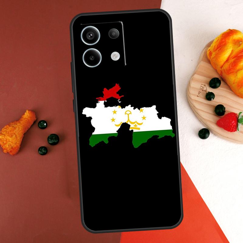 Tajikistan Flag Case For Xiaomi Redmi Note 14 13 Pro 9 10 11 12 Pro 10S 11S 12S Redmi 14C 13C 10C 12C Coque