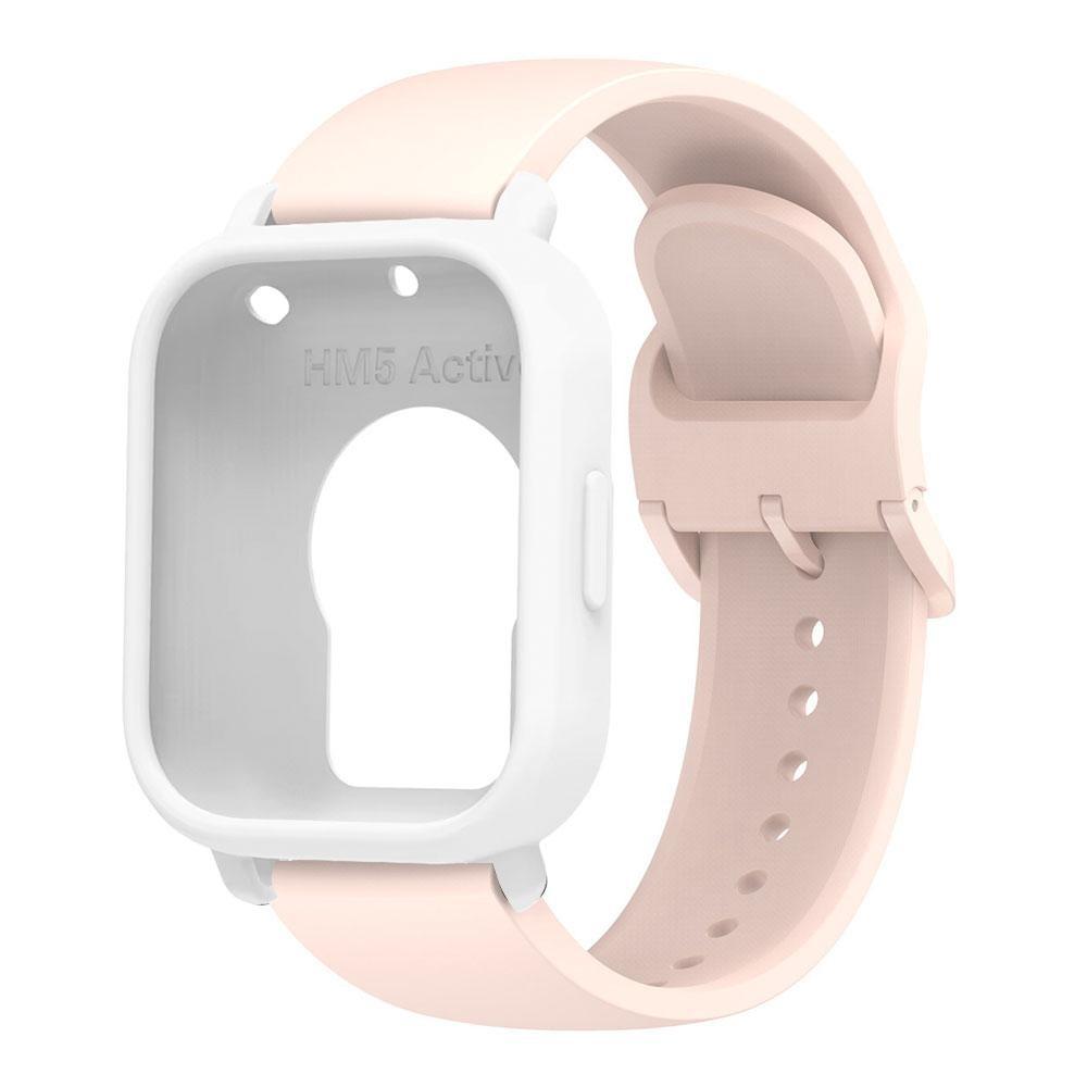 

2in1 Case + Strap For Redmi Watch5 Active Soft Silicone Sport Band TPU Protector Cover Replacement For Redmi Watch 5 Lite Redmi Watch 5Active