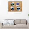 Elegante zweiseitige Kork-Pinwand Nachrichtenwand Heimdeko 30x40CM 40x60CM