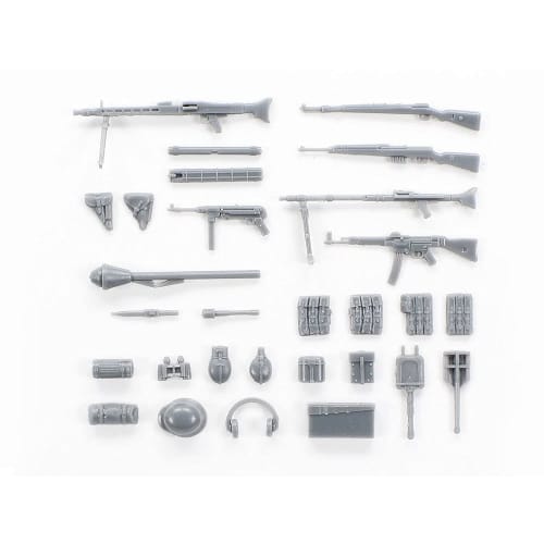 TAMIYA 1/48 Военная миниатюра Серия №102 Немецкая пехота Второй мировой войны Набор Пластиковая модель 32602