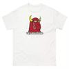 Hračka strojní skateboardy ďábel kouřící retro skateboarding tričko designy Unisex tričko