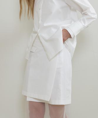 Molly Oli Page Side Pocket Skirt [White]