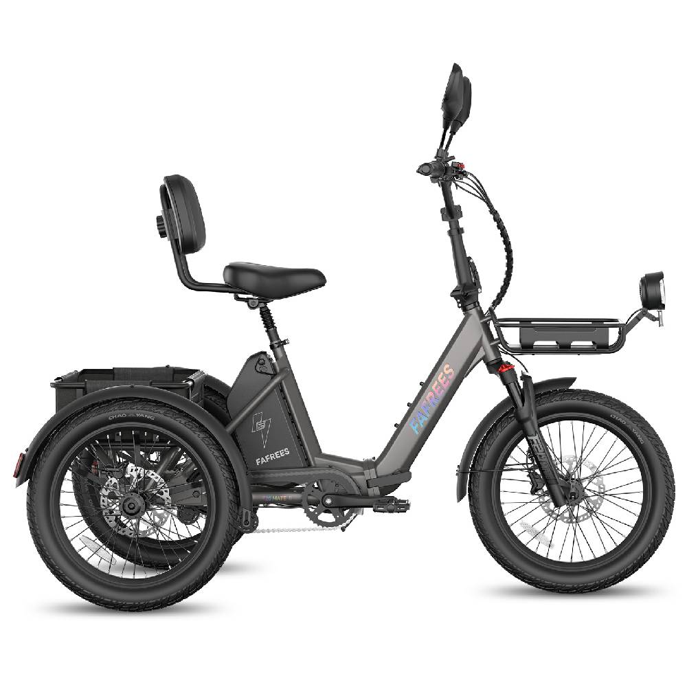 Bicicleta Eléctrica Fafrees F20 Mate Motor de 250W Frenos de Disco Doble Neumático de Aire 20"x2.5" Plegable E-Bike de Carga Pantalla LCD 48V 21Ah Carga Máxima 180Kg