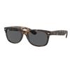 Ray Ban New Wayfarer Classic Dunkelgrau Quadratisch Unisex Sonnenbrille Rb2132f 865 B1 55