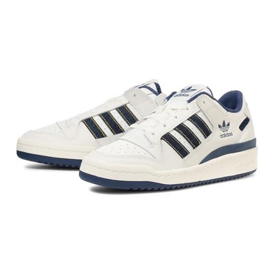 [Adidas] FORUM LOW Off White/Dark Blue KH8943