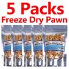 Freeze Dried Fishing Pawn Freshwater Shrimps for Winter Saltwater Fishing Makerel Carp Fishing Bait Pet Fish Hook Bait