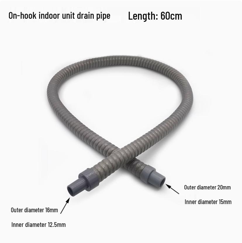 Universal Air Conditioner Drain Pipe Connector for Ceiling and Embedded Duct Units